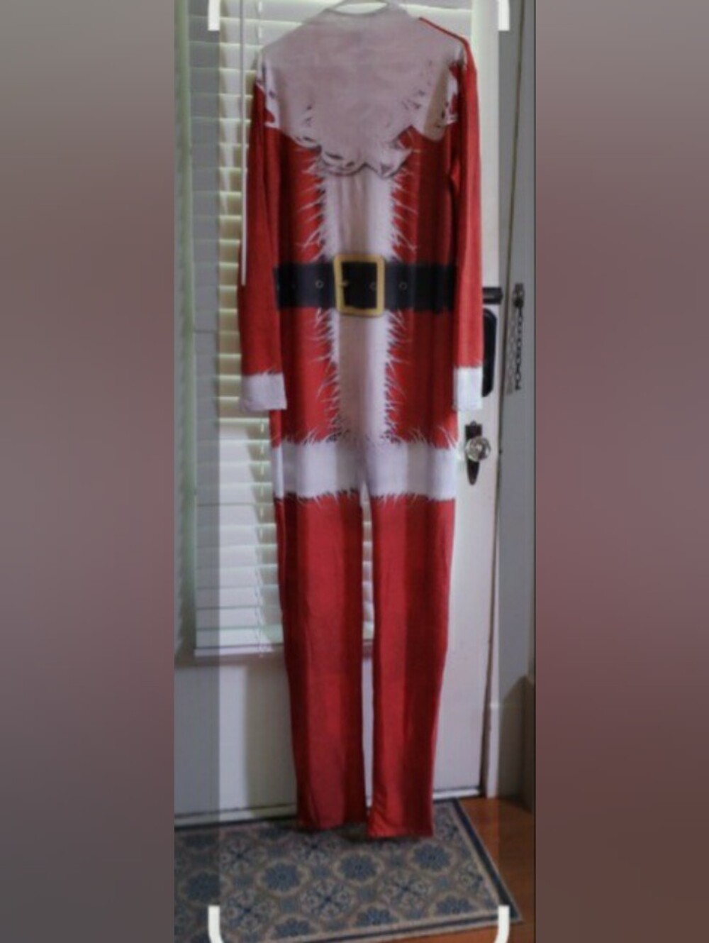 Kids Red Santa One-Piece Costume